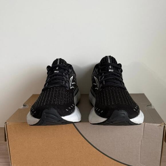 Brooks Glycerin GTS 20 Black/White Women Running Sneakers - SZ 8 - Picture 10 of 14